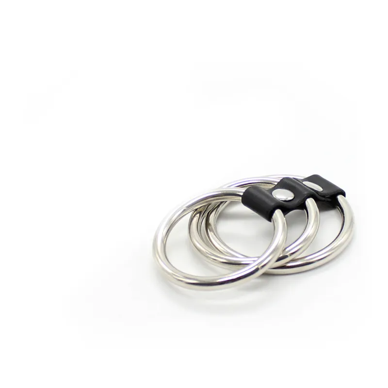 Black Diamond Bondage Co 3x Metal Cock Ring Cage
