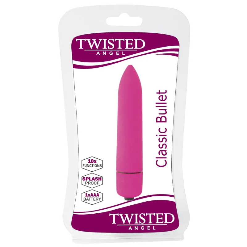 Twisted Angel Hot Pink Classic Bullet  (Pink)