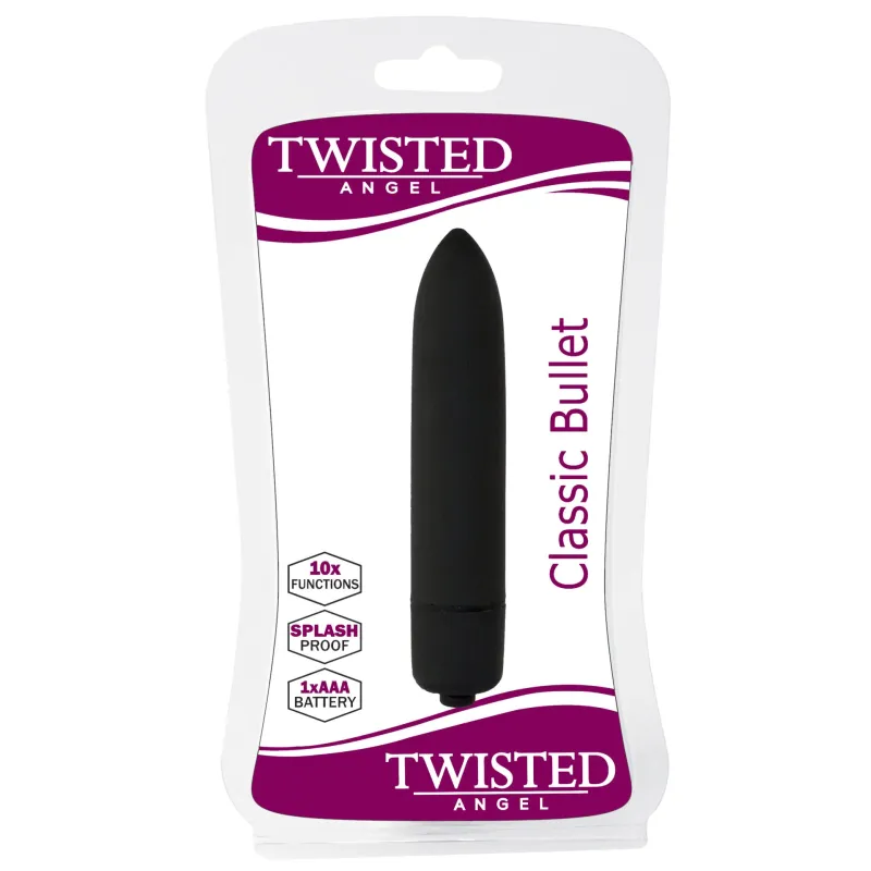 Twisted Angel Black Classic Bullet (Black)