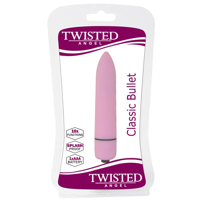 Twisted Angel Pastel Pink Classic Bullet (Pink)