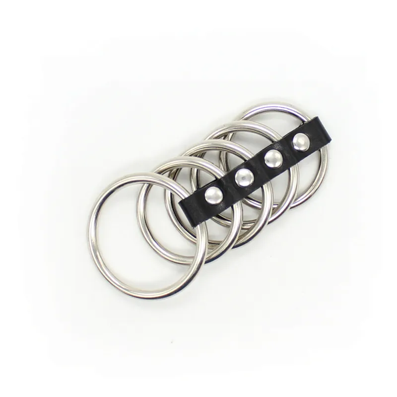 Black Diamond Bondage Co 5x Metal Cock Ring cage