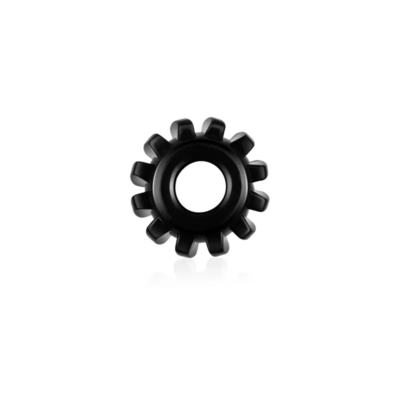 Twisted Angel Draco Black Cock Ring (Black)