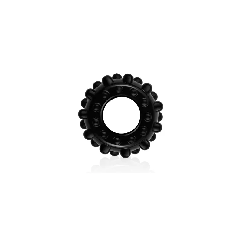 Twisted Angel Lynx Black Cock Ring (Black)