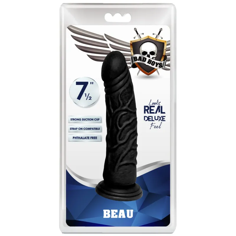 Bad Boys 7.5" Dong Beau Black (Black)