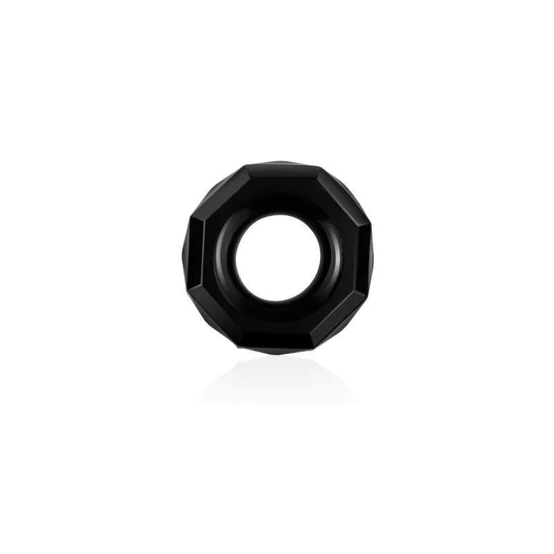 Twisted Angel Orion Black Cock Ring (Black)