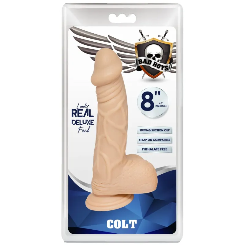 Bad Boys 8" Dong Colt Flesh (Flesh)