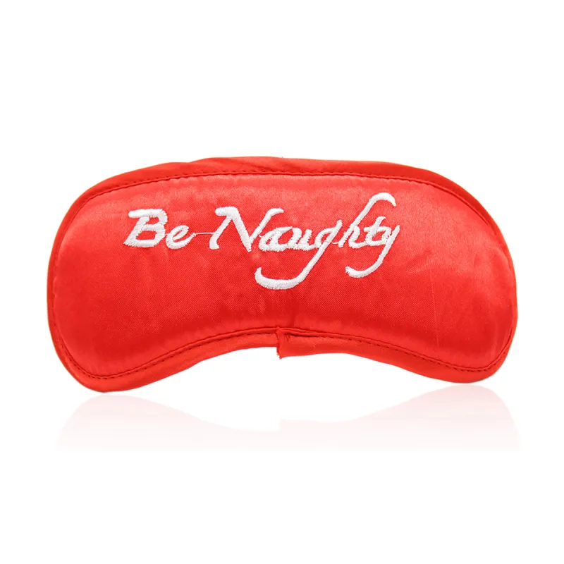 Be Naughty Eye Mask (Red)