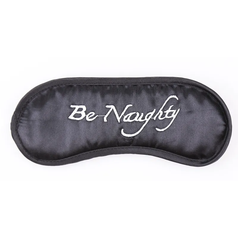 Be Naughty Black Eye Mask (Black)