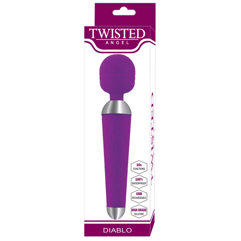 Twisted Angel Diablo Wand Purple (Purple)