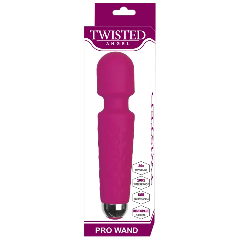 Twisted Angel Pro Wand Pink (Pink)