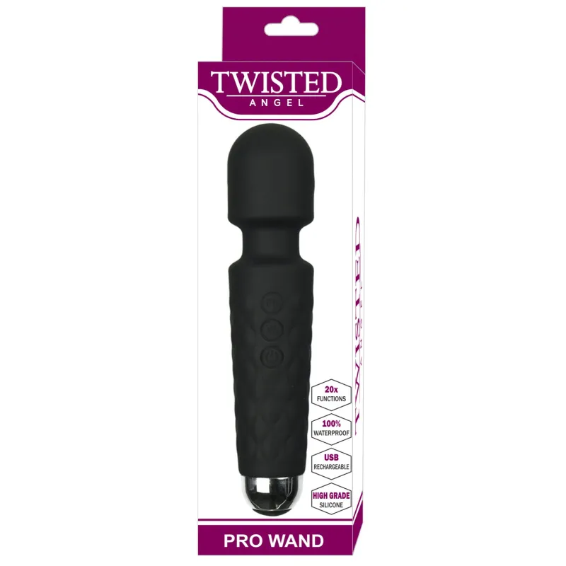 Twisted Angel Pro Wand Black (Black)
