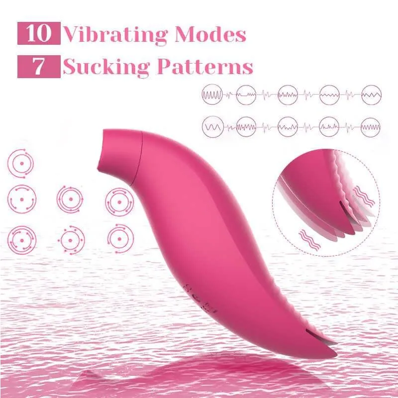 Twisted Angel Athena Clit Suction Vibe Toy