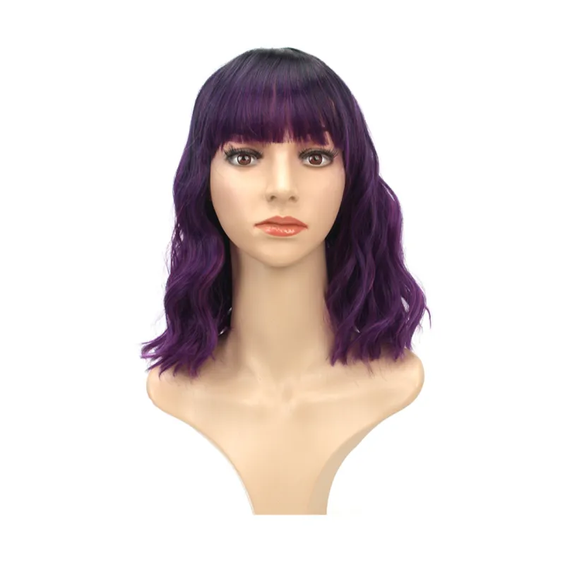 Avery Purple Ombre Medium Wig