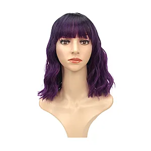 Avery Purple Ombre Medium Wig