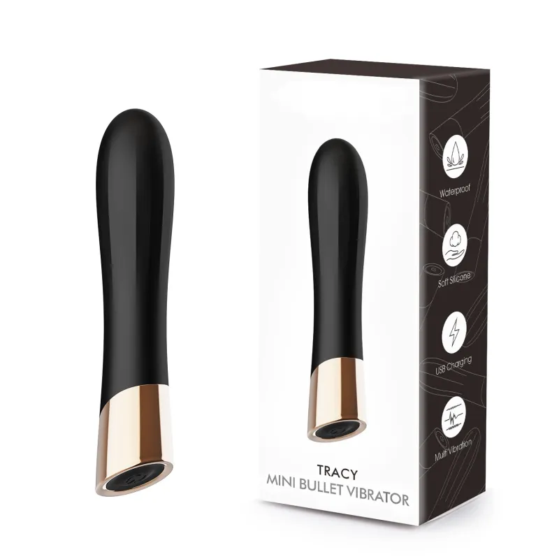Tracey Bullet Rechargeable Black