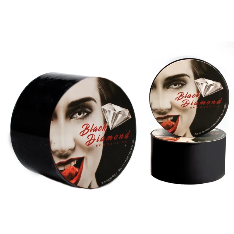 Black Bondage Tape  (Black)