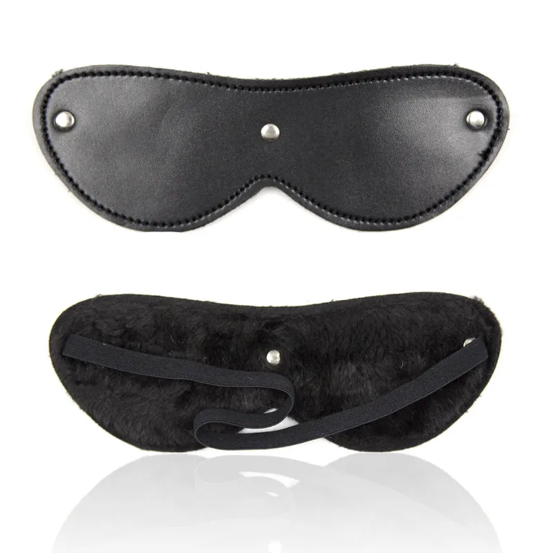 Black Diamond Bondage Co Studded Eye Mask (Black)